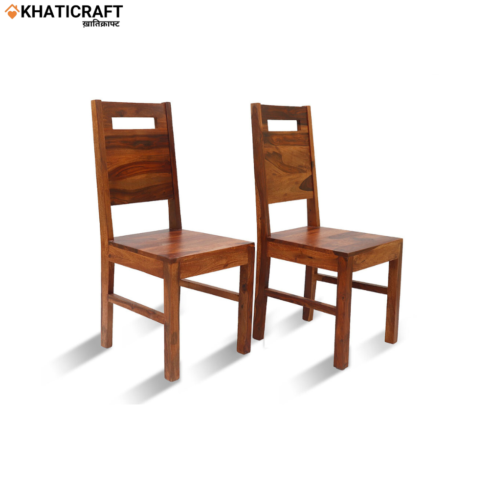 Hina Niru Solid Wood Sheesham 4 Seater Dining Set