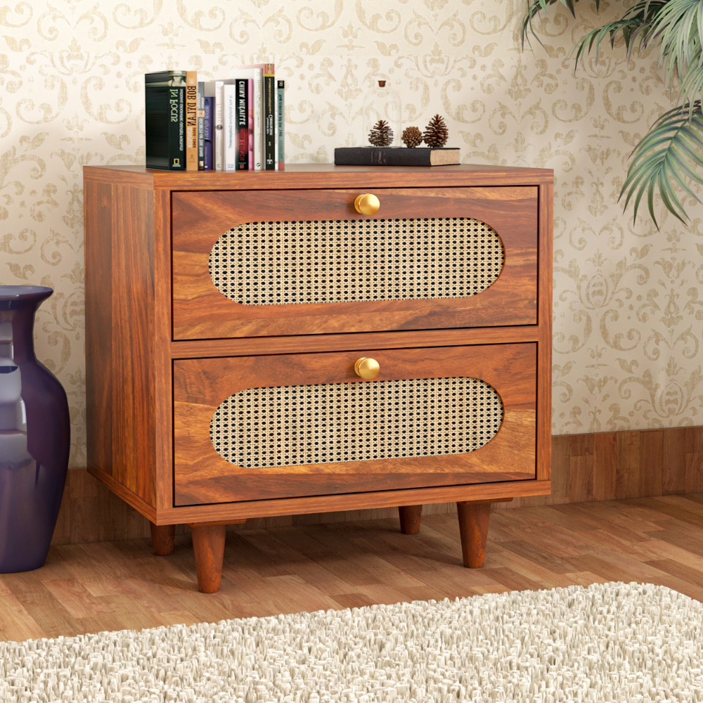 Sheesham wood Bedside